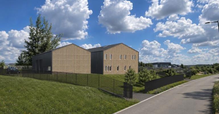 Photo de Locaux d'activité à louer à Rosières-Aux-Salines - 454,50 m² divisible à partir de 227,25 m² -  ZAC des Sables - Proche axe autoroutier 