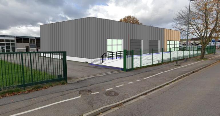 Photo de Un bâtiment à usage d'activités à louer à Seichamps - 700 m² - Zone de la Porte Verte - Proche axes autoroutiers