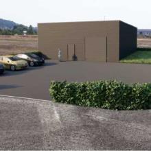 Location local d'activité à Messein - 191m² - Zone industrielle Moselle Rives Gauche - Proche axes départementaux 