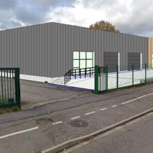 Un bâtiment à usage d'activités à louer à Seichamps - 700 m² - Zone de la Porte Verte - Proche axes autoroutiers